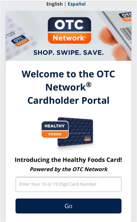 otc card activate online